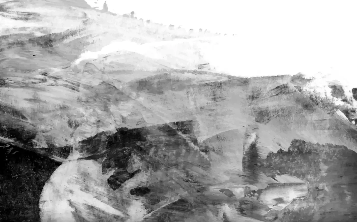 Peinture noir et blanc