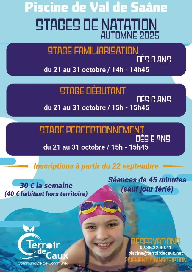 Stage de natation
