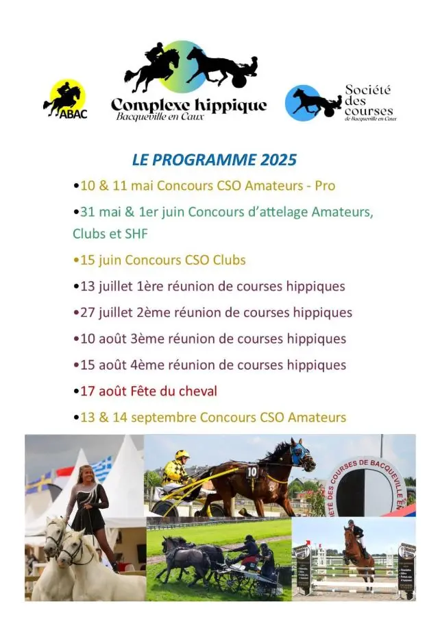 Programme Courses Hippiques