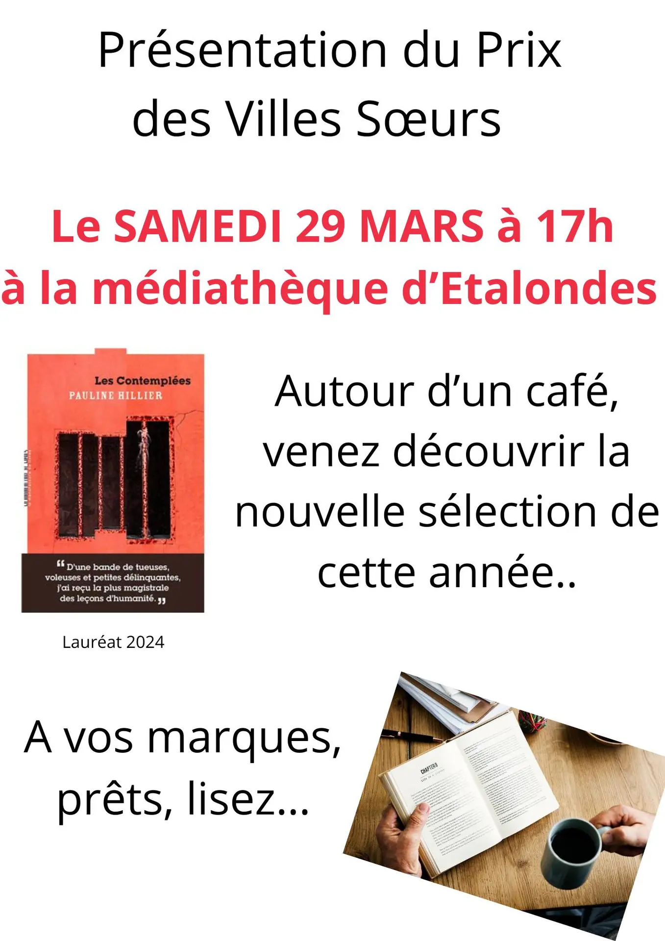 présentation du prix des villes soeurs 29 mars étalondes