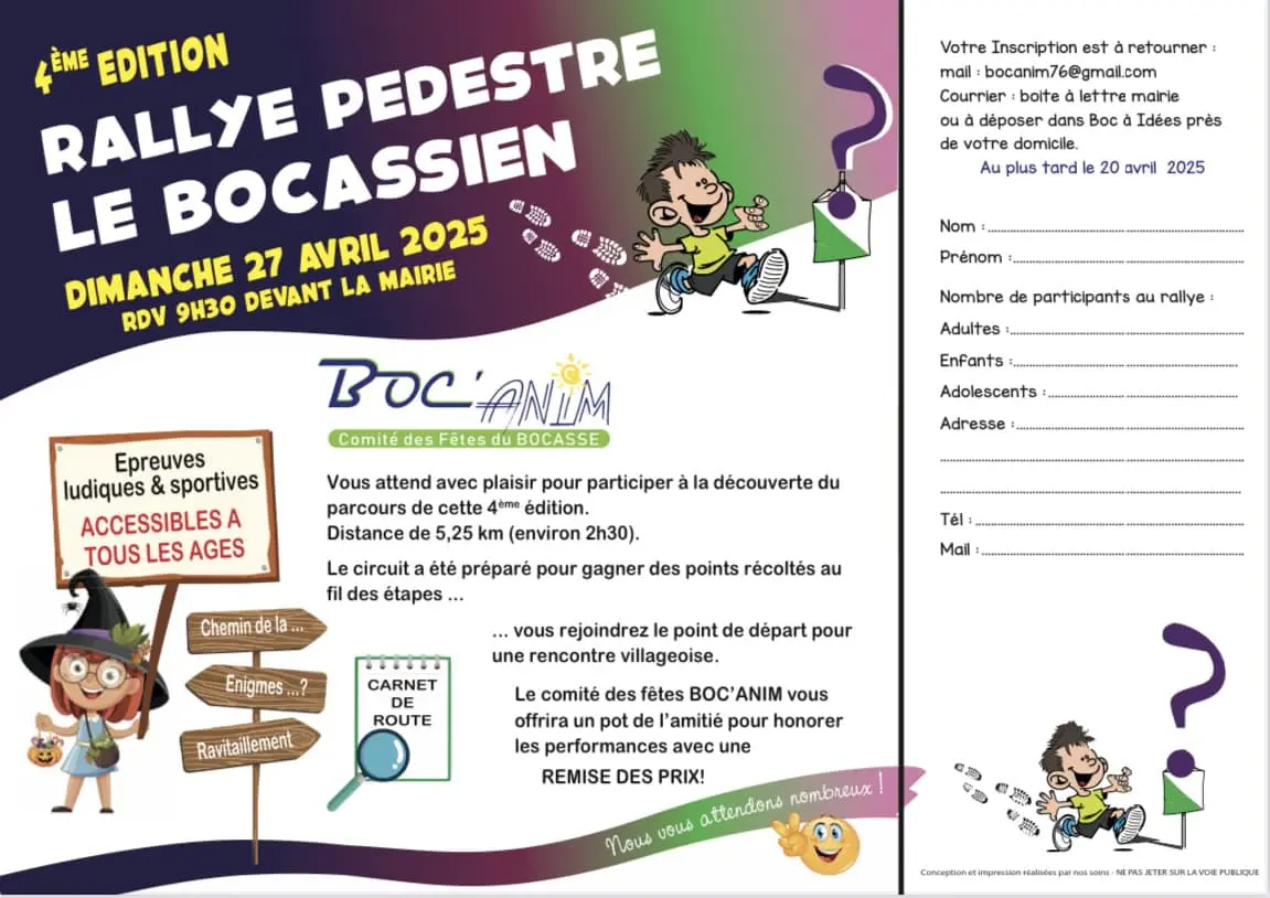 rallye-pedestre-le-bocassien avant le 20 avril