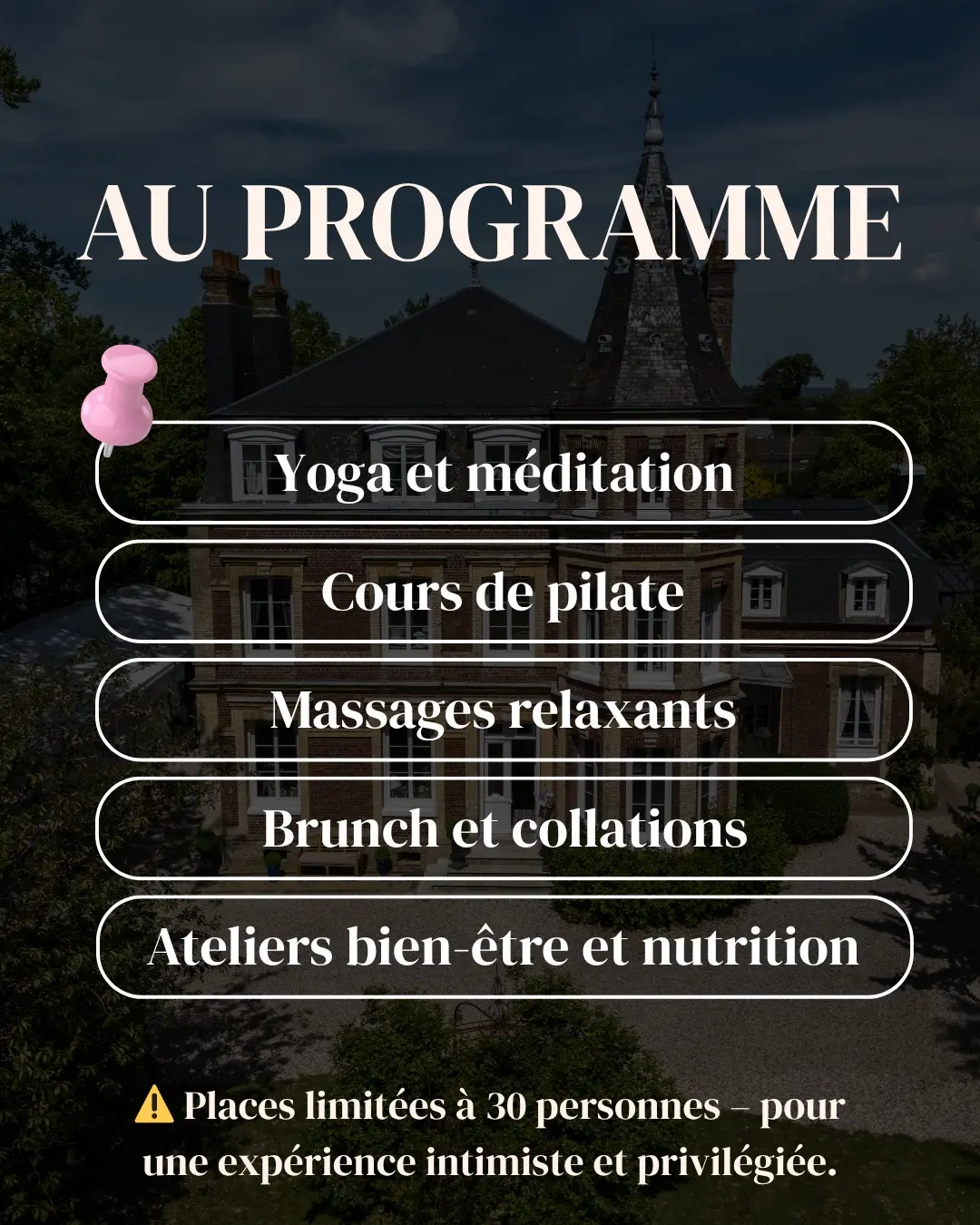 Journée bien être Château du Ronchay