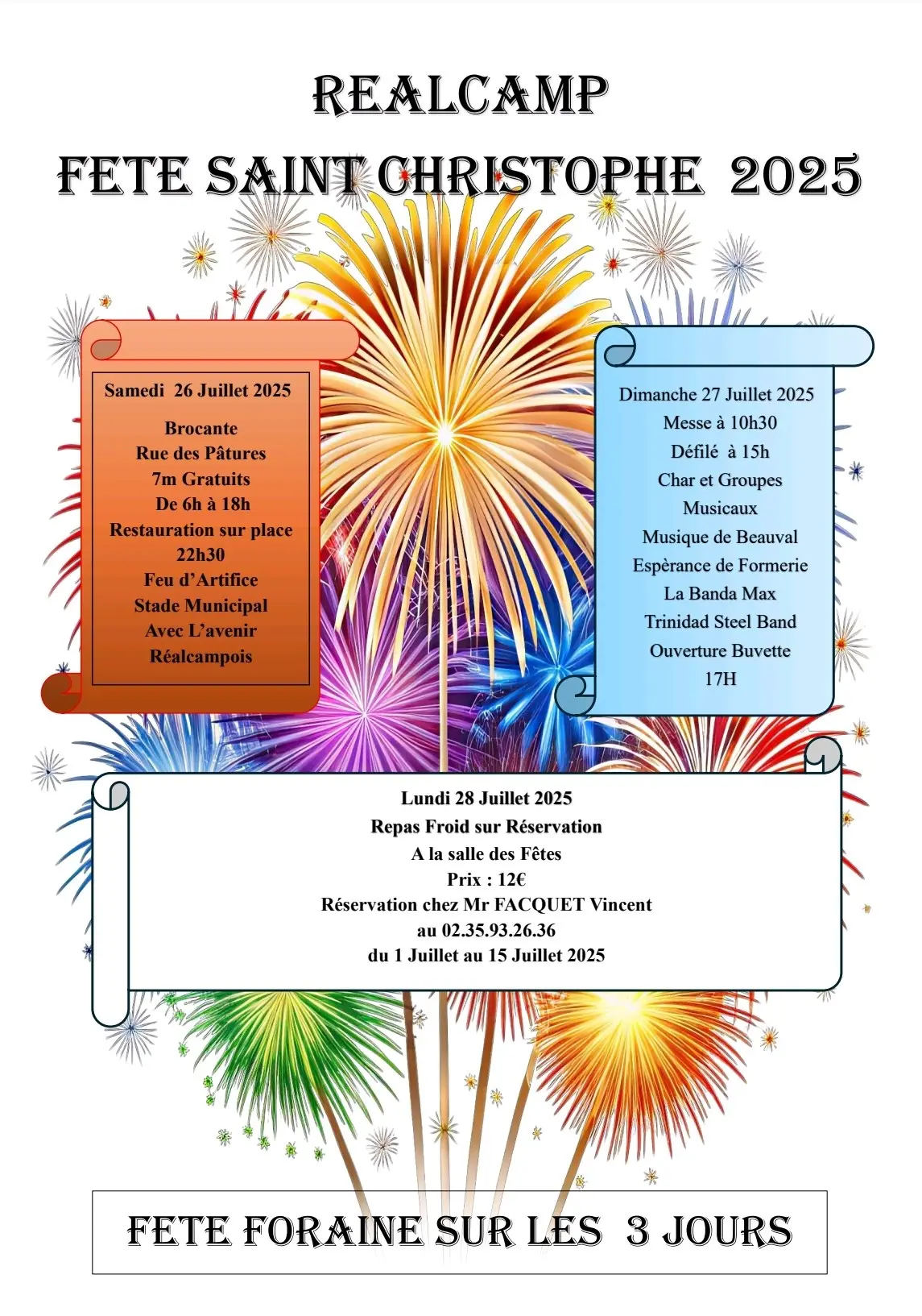 saint christophe - 26 et 27 juillet