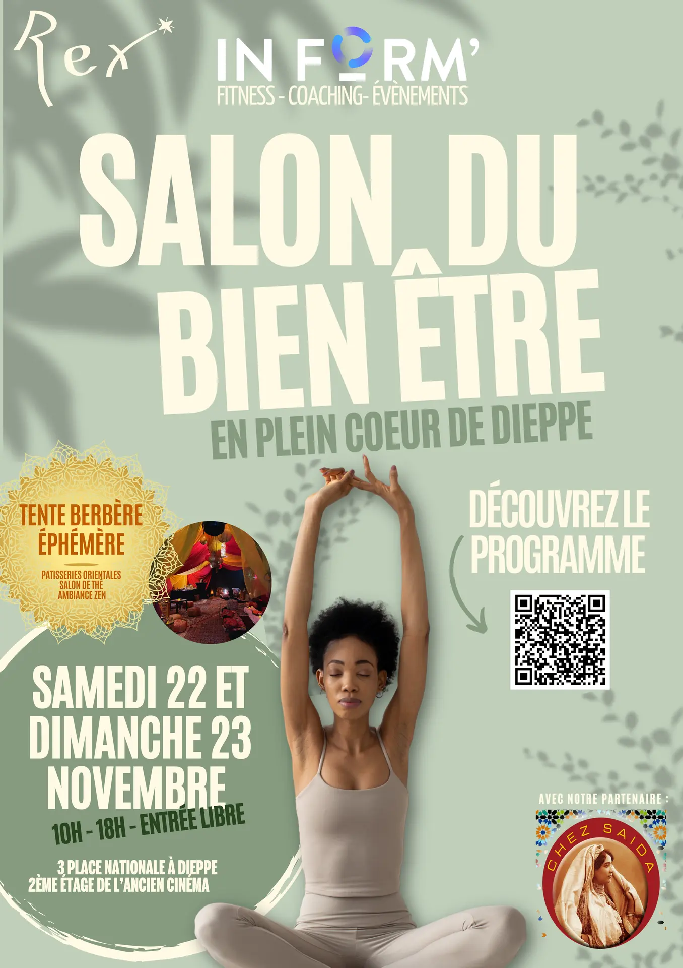salon bien être - Affiche extrieure