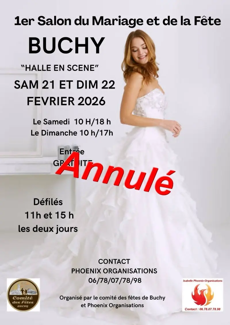 salon mariage buchy annule