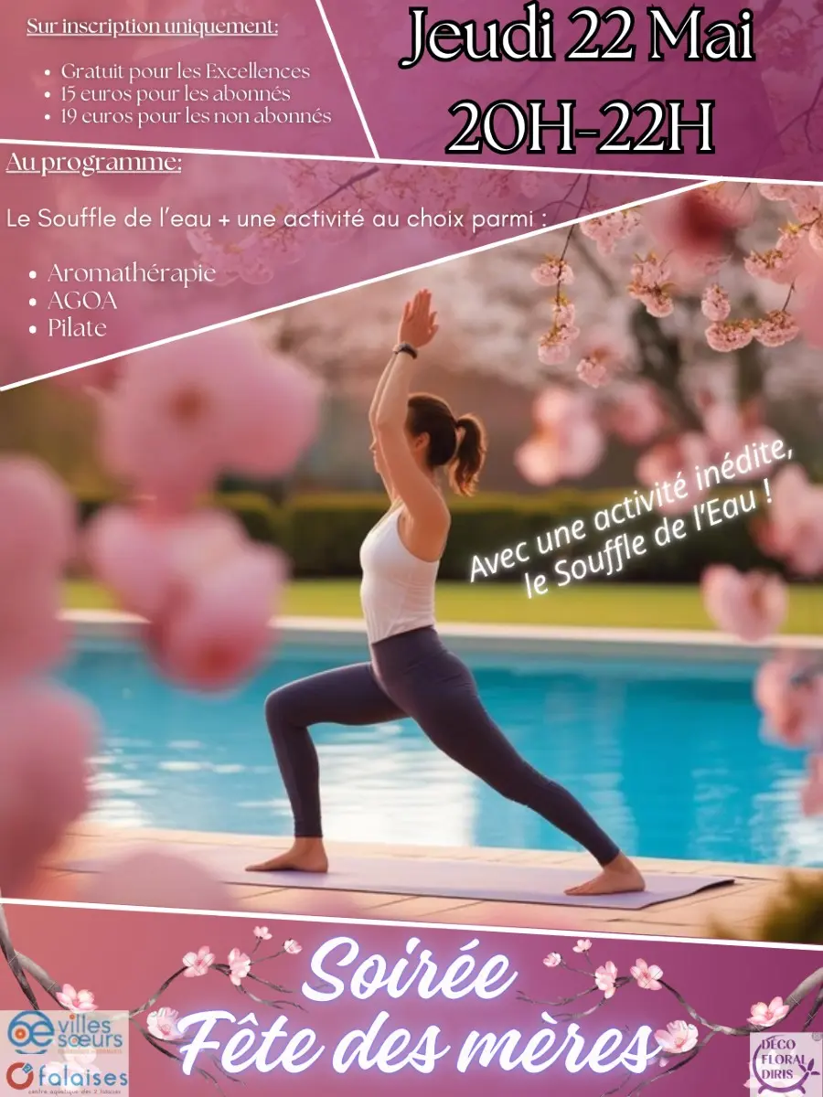 soiree fete des meres o2falaises 22 mai