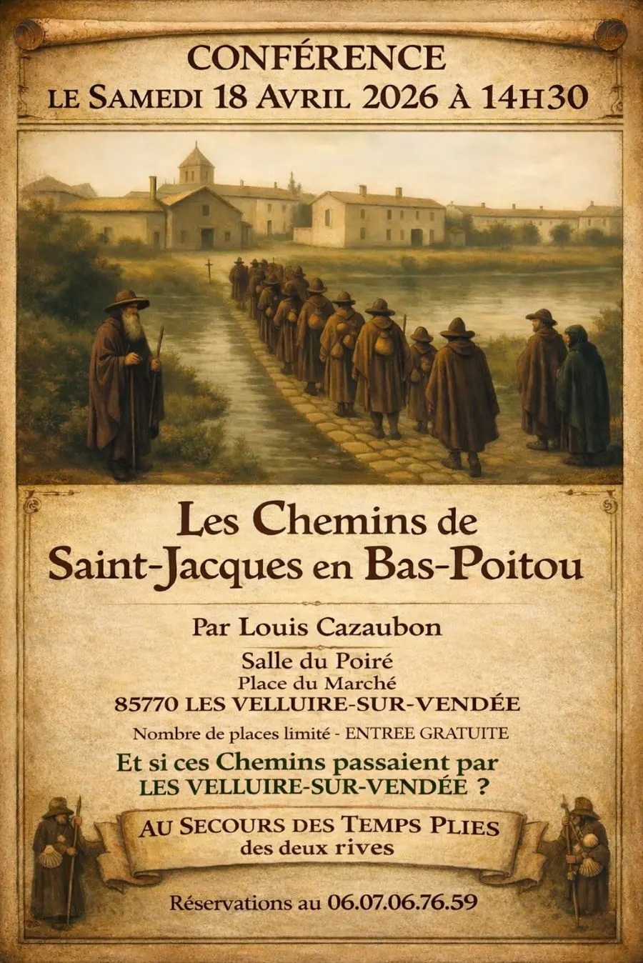 Conférence - Les Velluire sur Vendée - 85