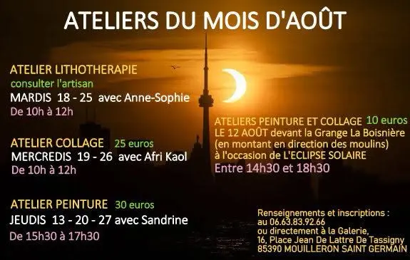 atliers estivaux