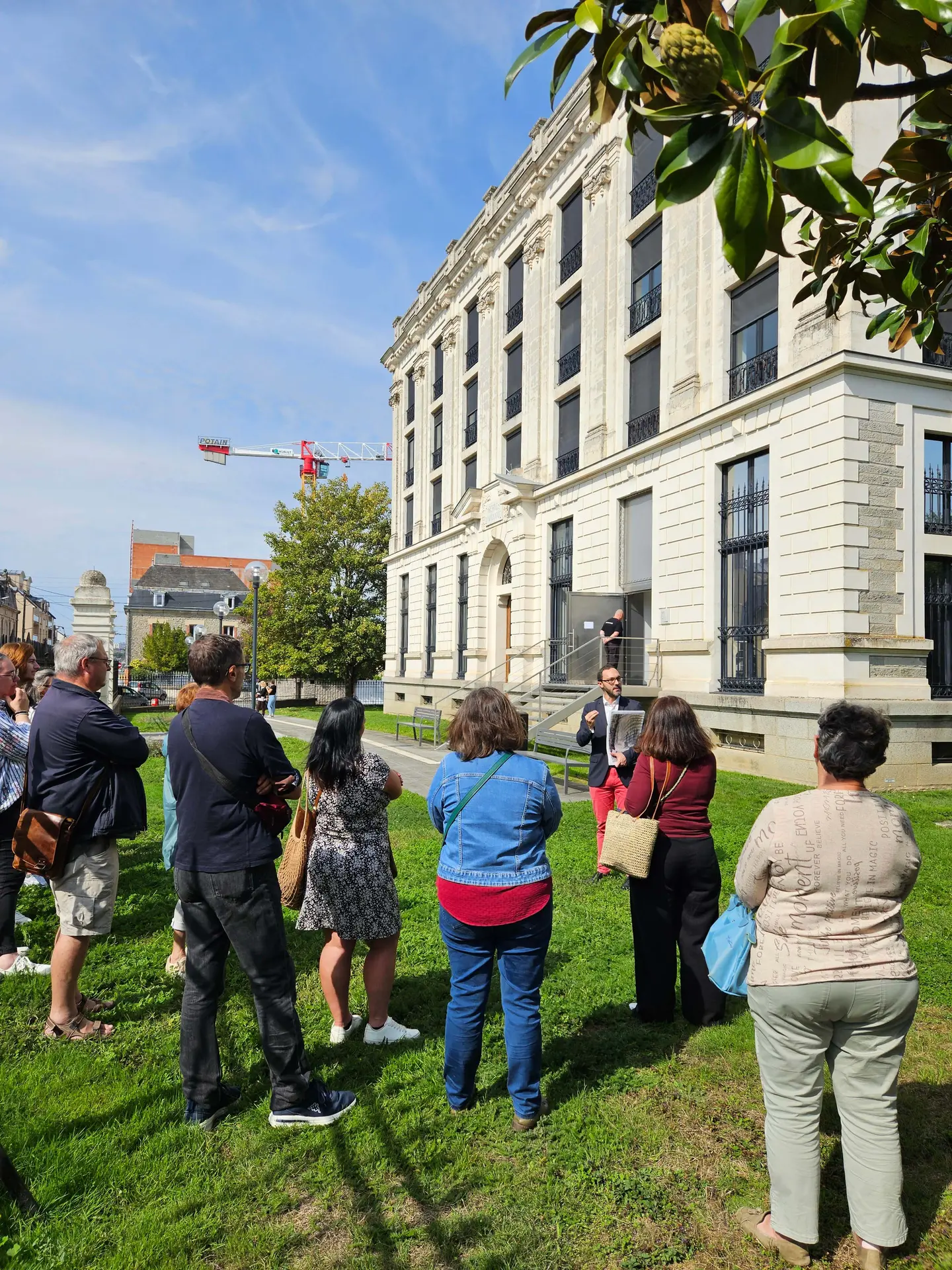 Visite des Archives départementales