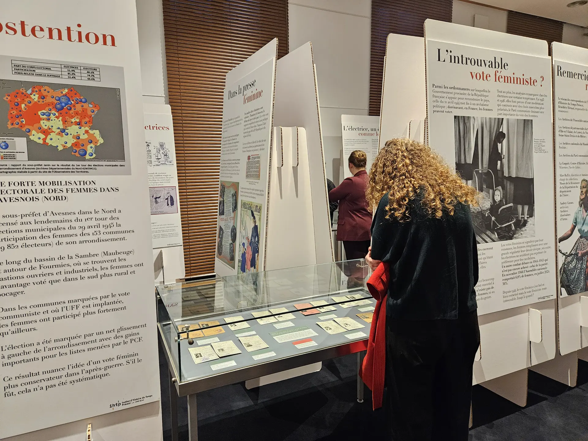 Exposition Les femmes vont voter