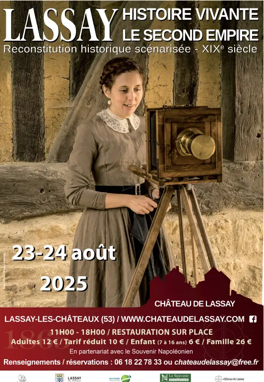 Affiche Lassay Second Empire 2025