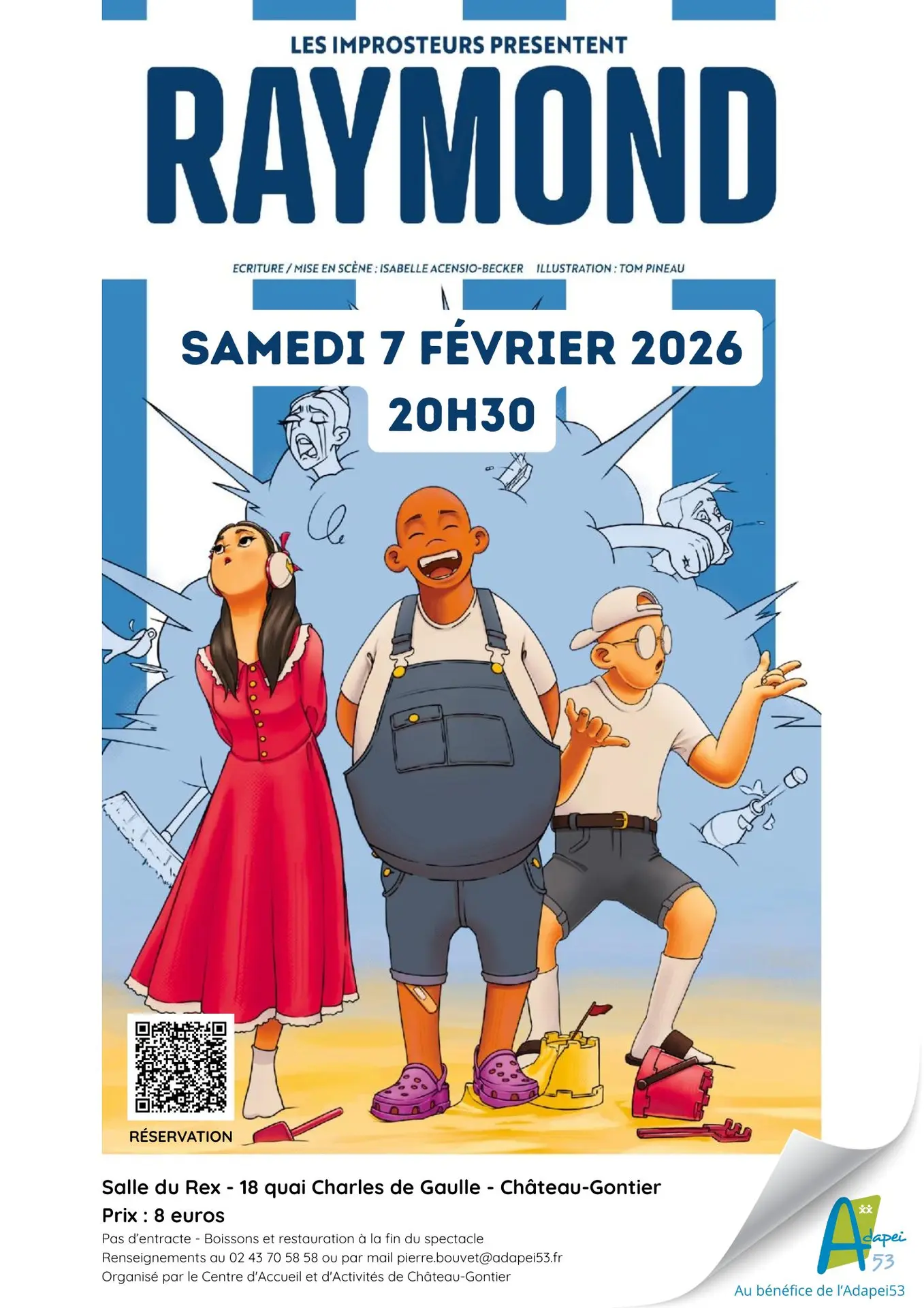 Affiche Raymond - Samedi 7 février 2025 - 1