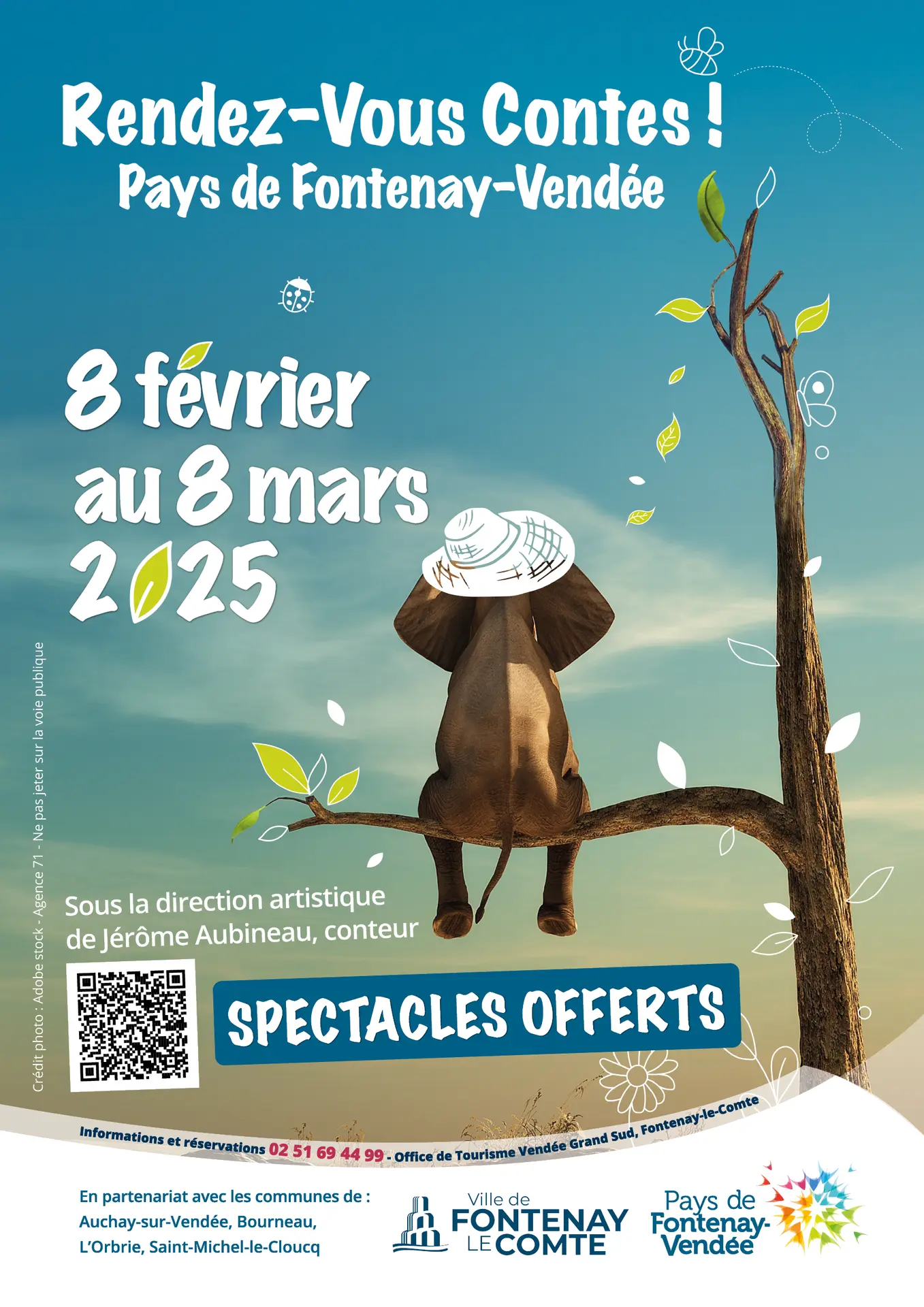 Affiche Rendez-Vous Contes 2025