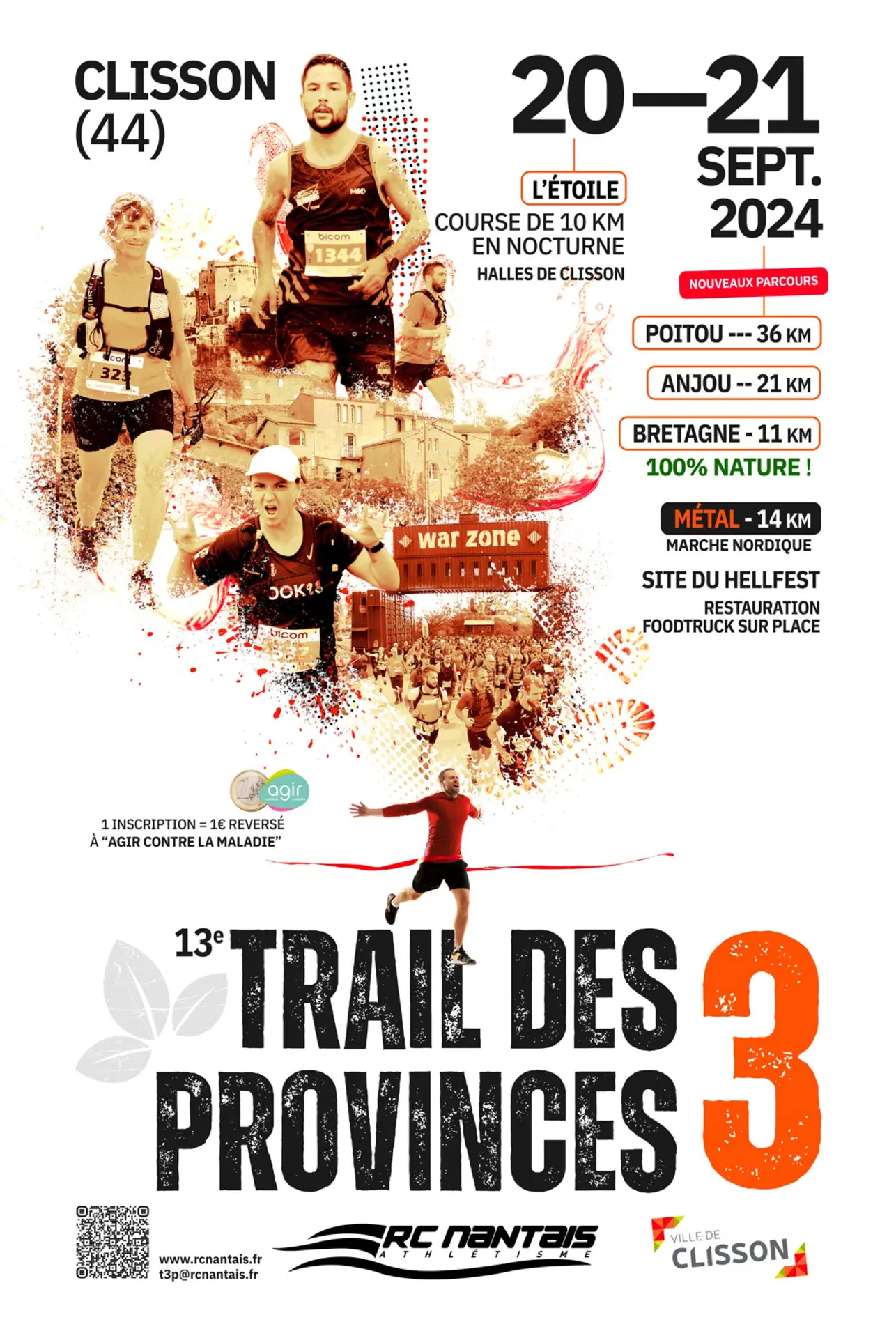 Affiche Trail 3 provinces