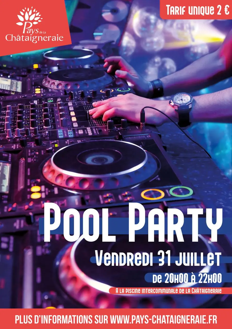 Affiche pool Party 2026