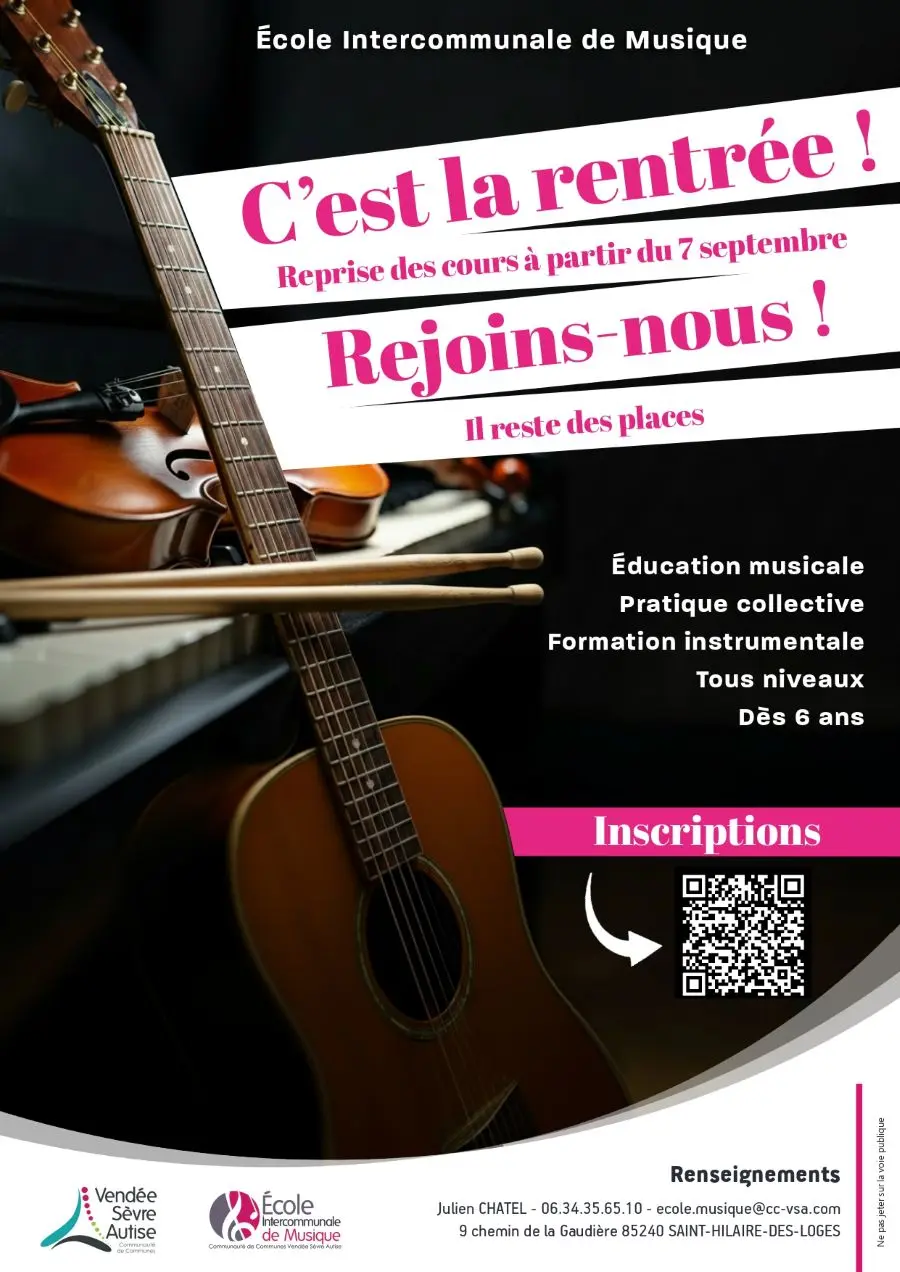Affiche rentrée EIM 2026-2027