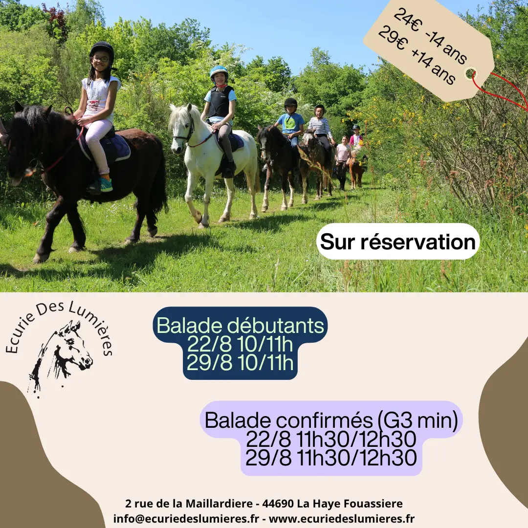 Balades équestre