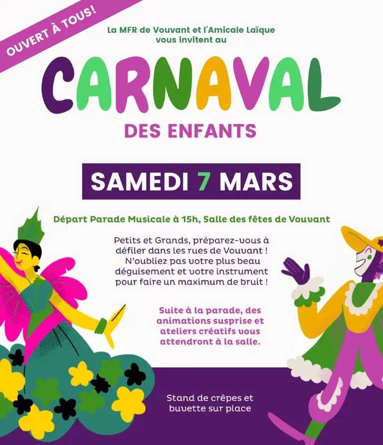 Carnaval des enfants Vouvant