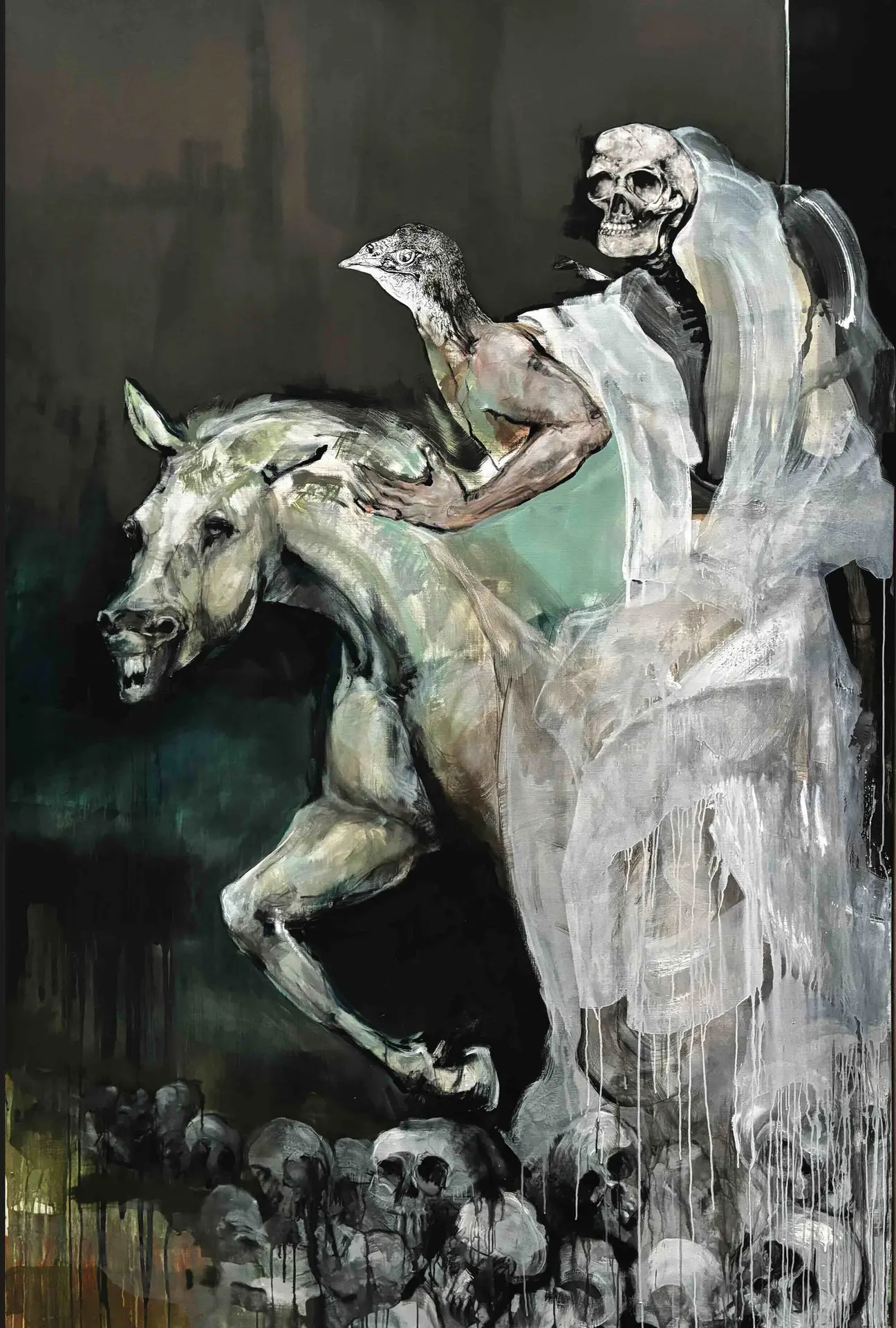 Cavalier - cheval pale