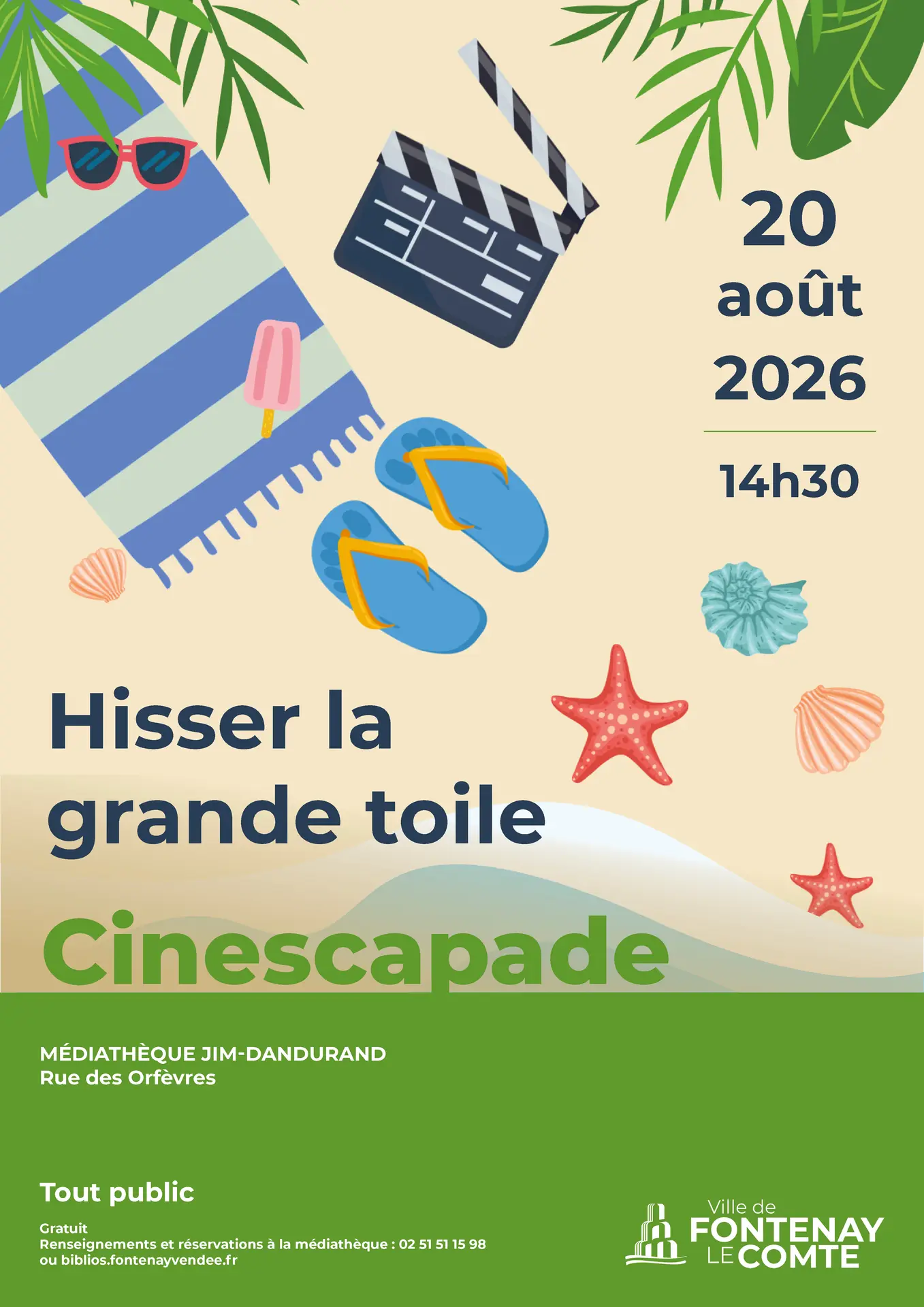 Cinescapade Hissez la grande voile