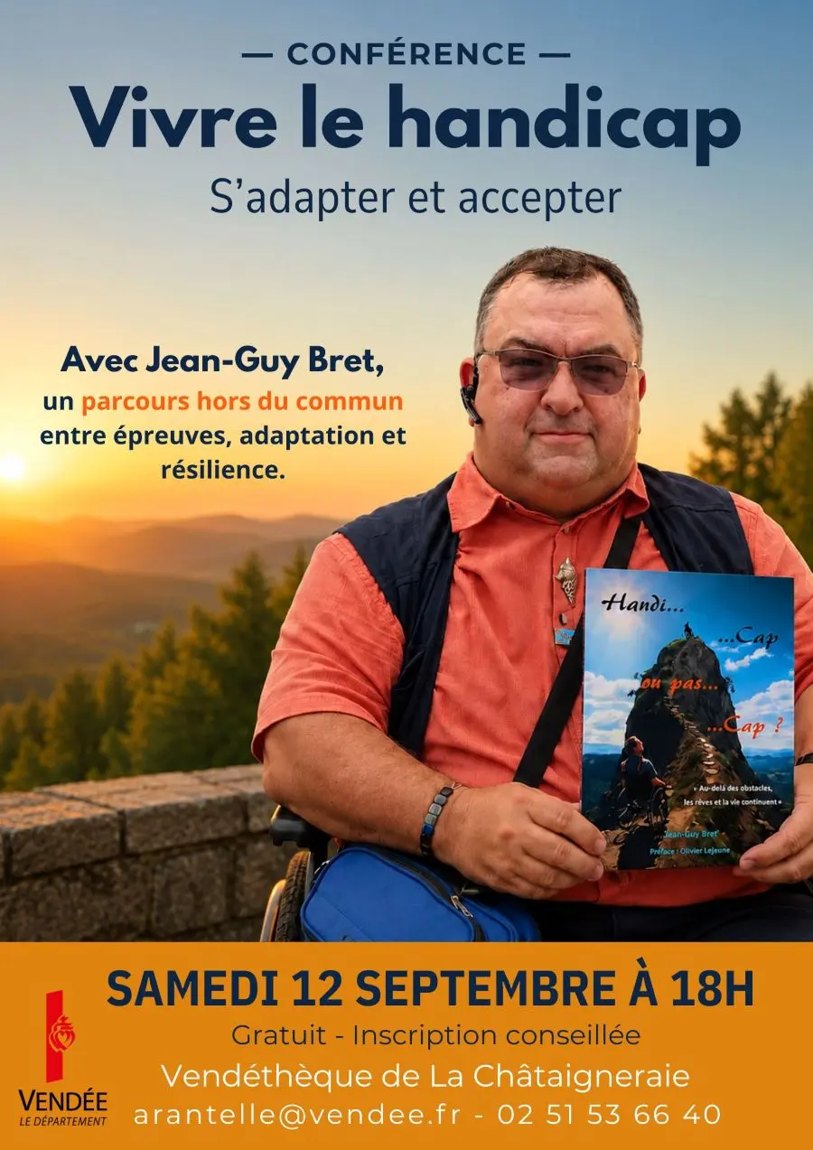 Conférence sur le handicap avec Jean-Guy Bret