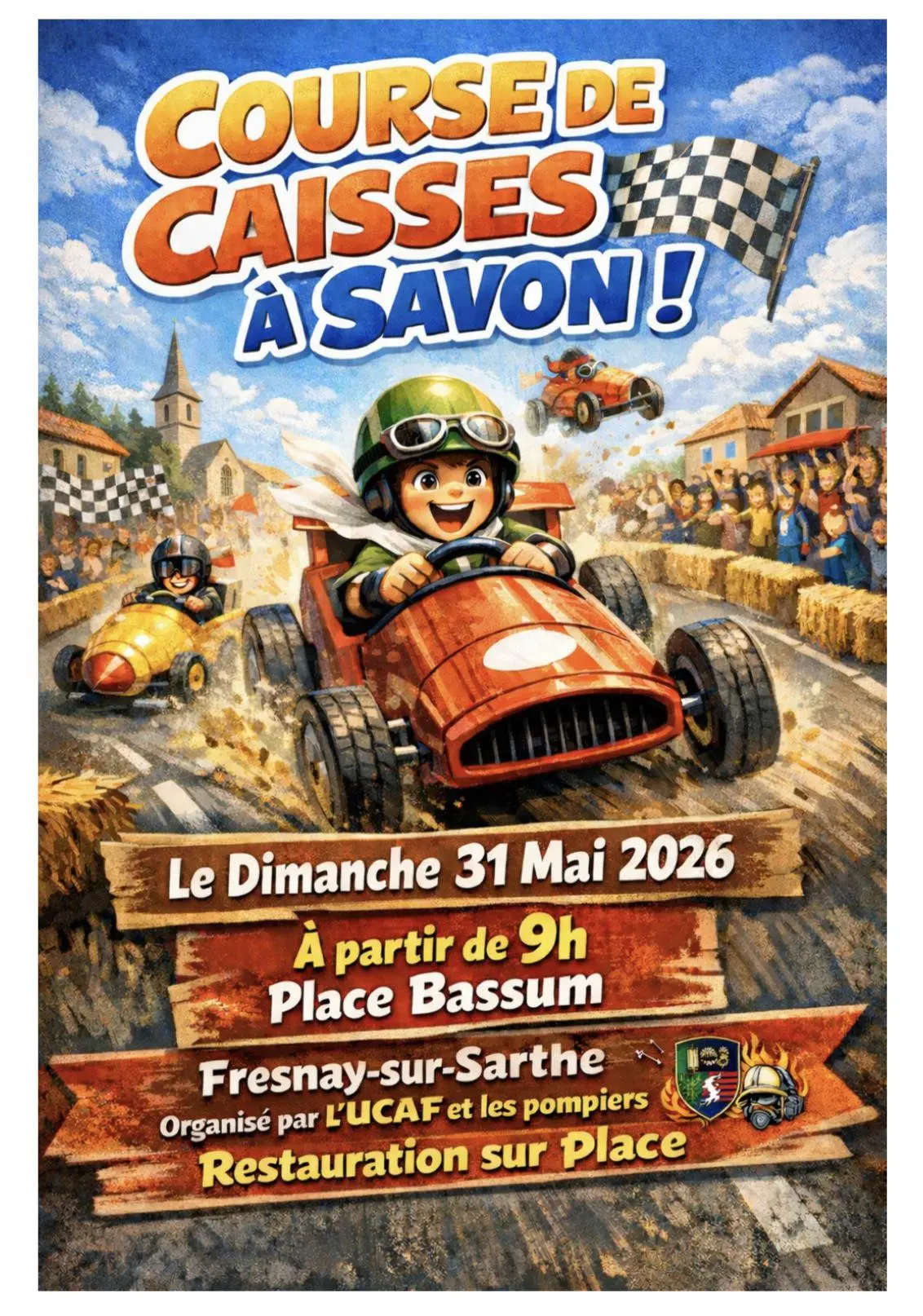 Course de caisses à savon Fresnay 31 05
