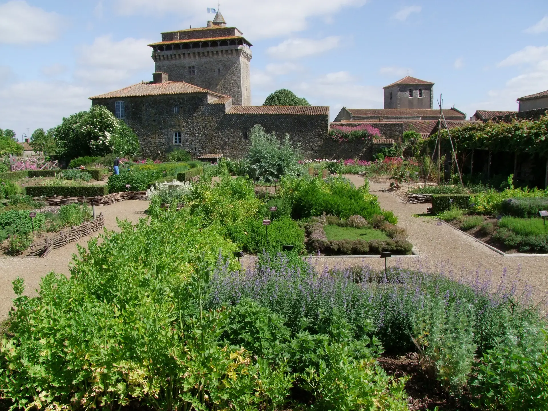 Jardin médiéval Bazoges-en-Pareds