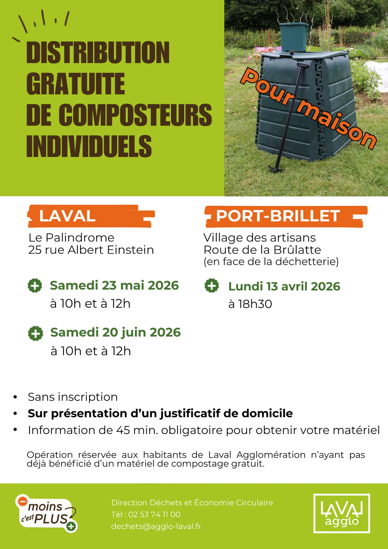 Distribution composteur