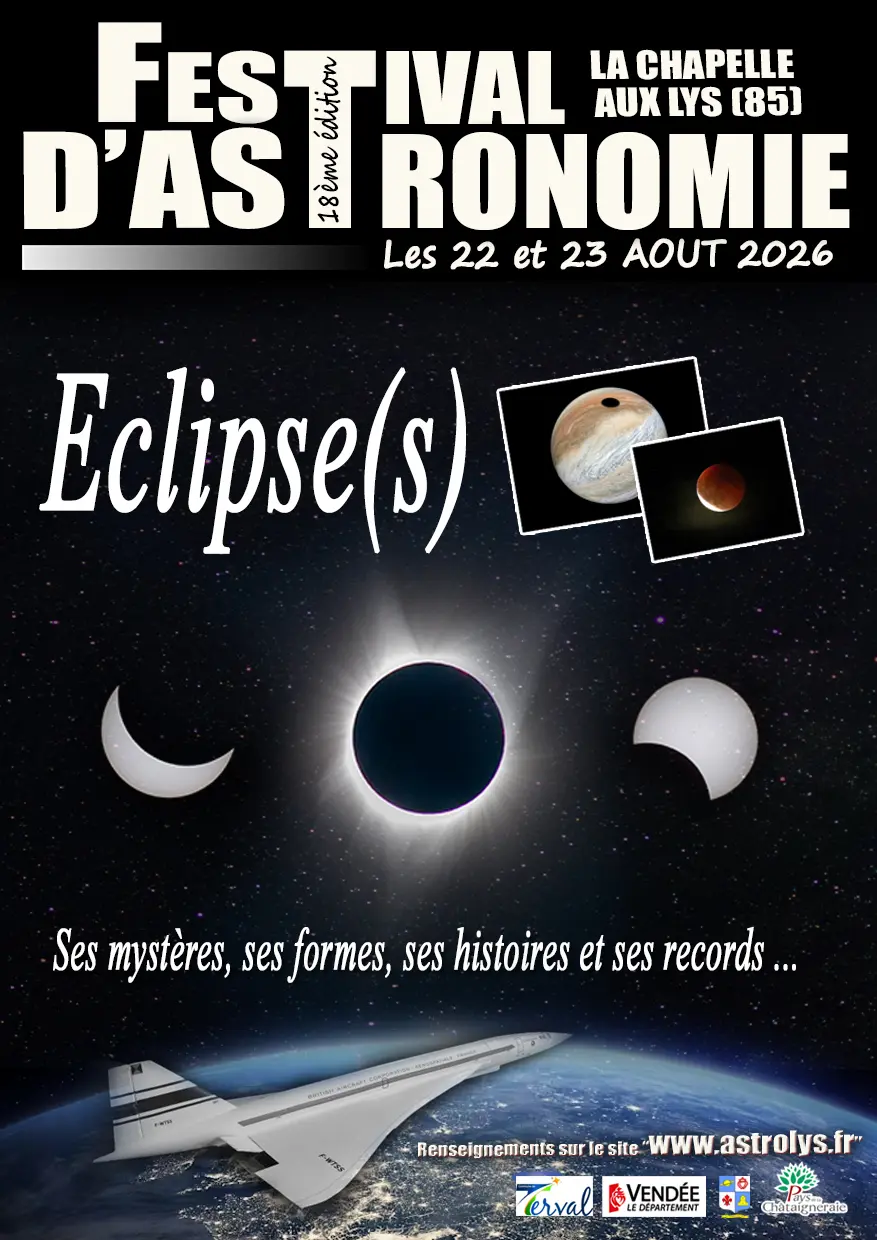 Festival d'astronomie 2026 - La Chapelle-aux-Lys