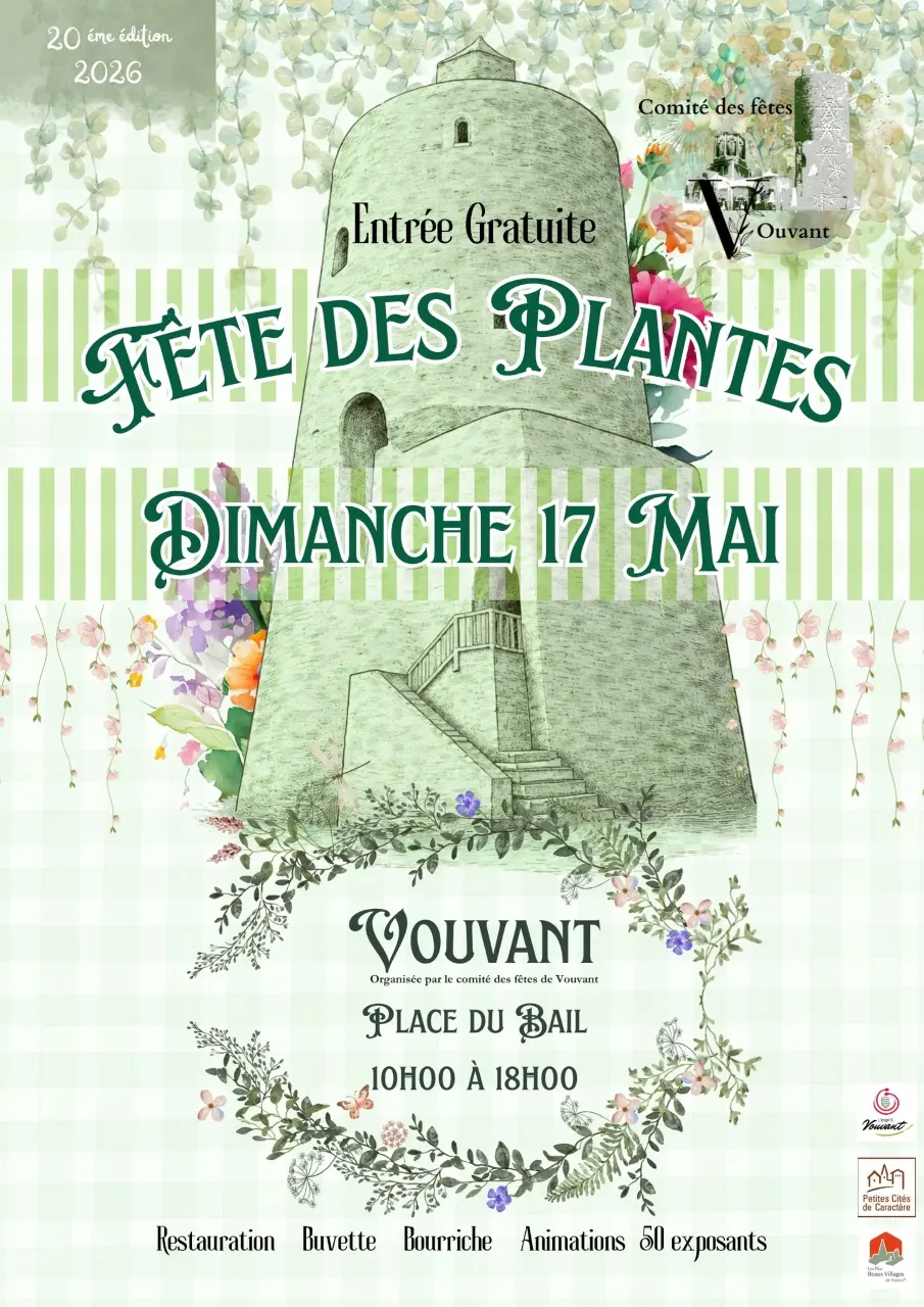 Fête des Plantes 2026 - Vouvant