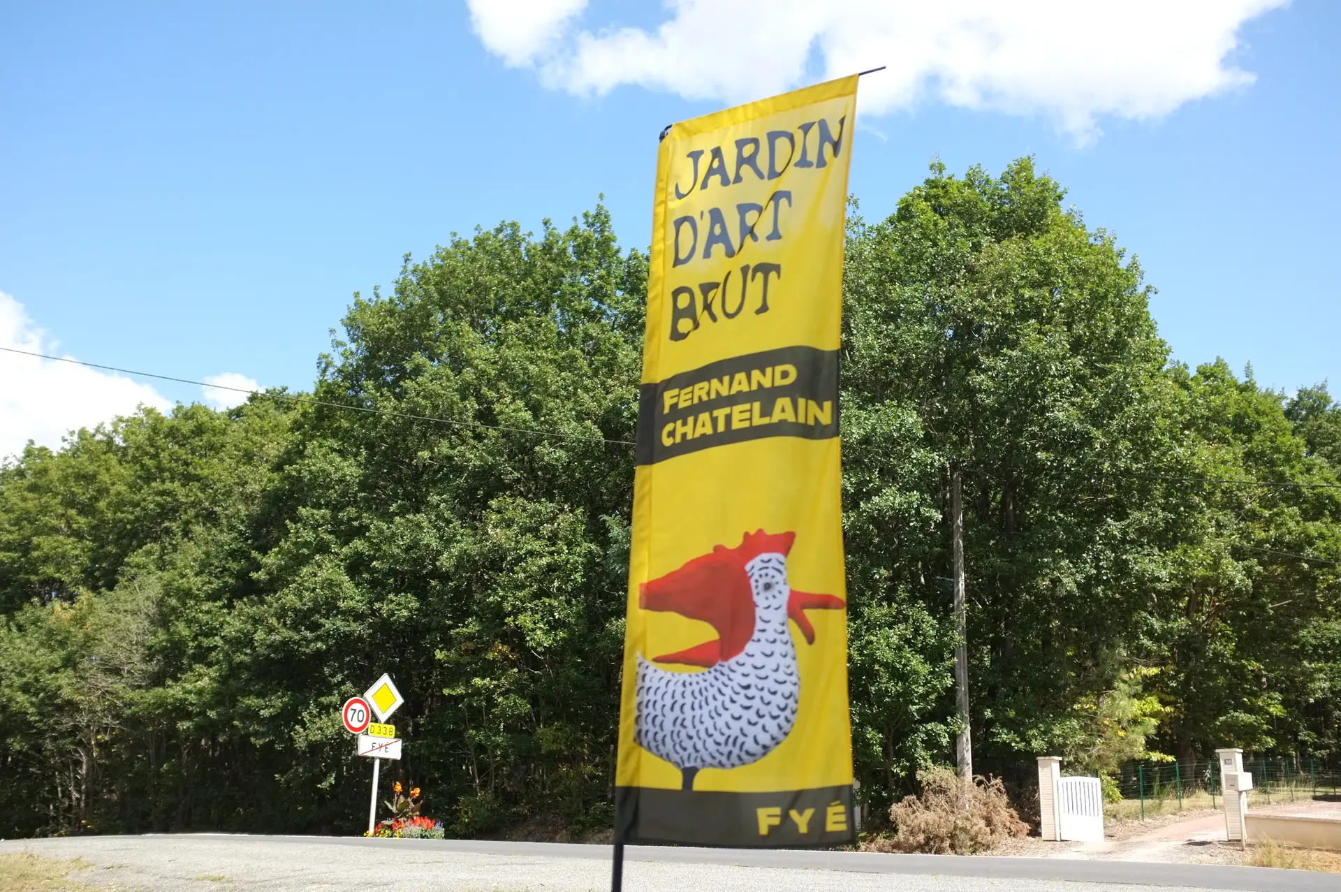 Jardin d'art brut Fernand Chatelain - Fyé