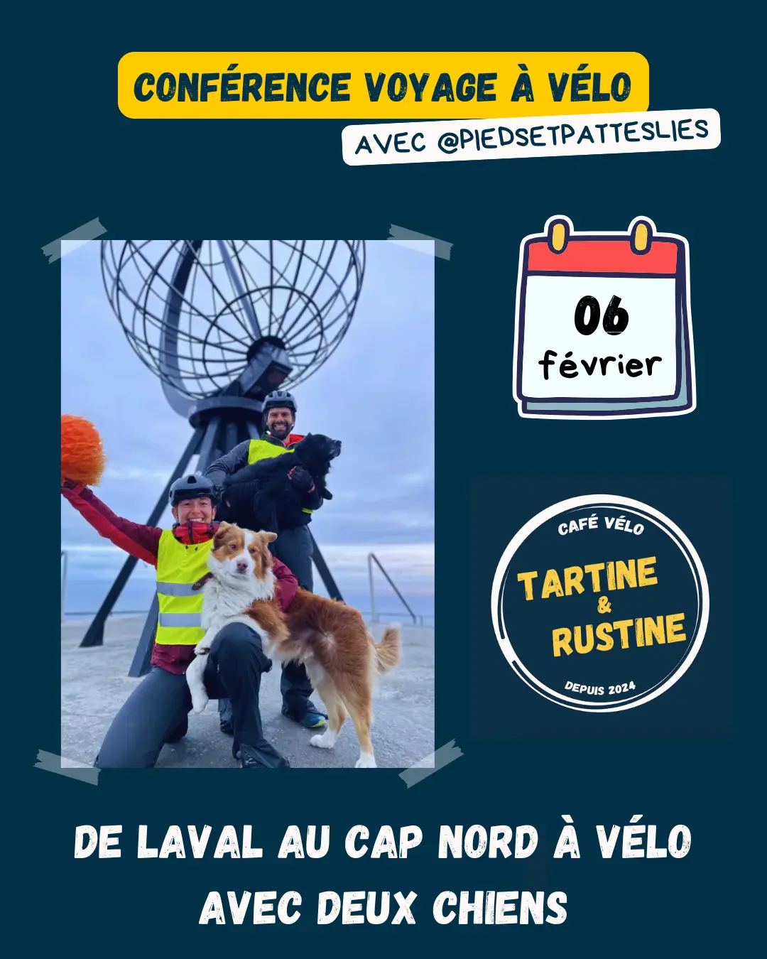 Conférence voyage à vélo