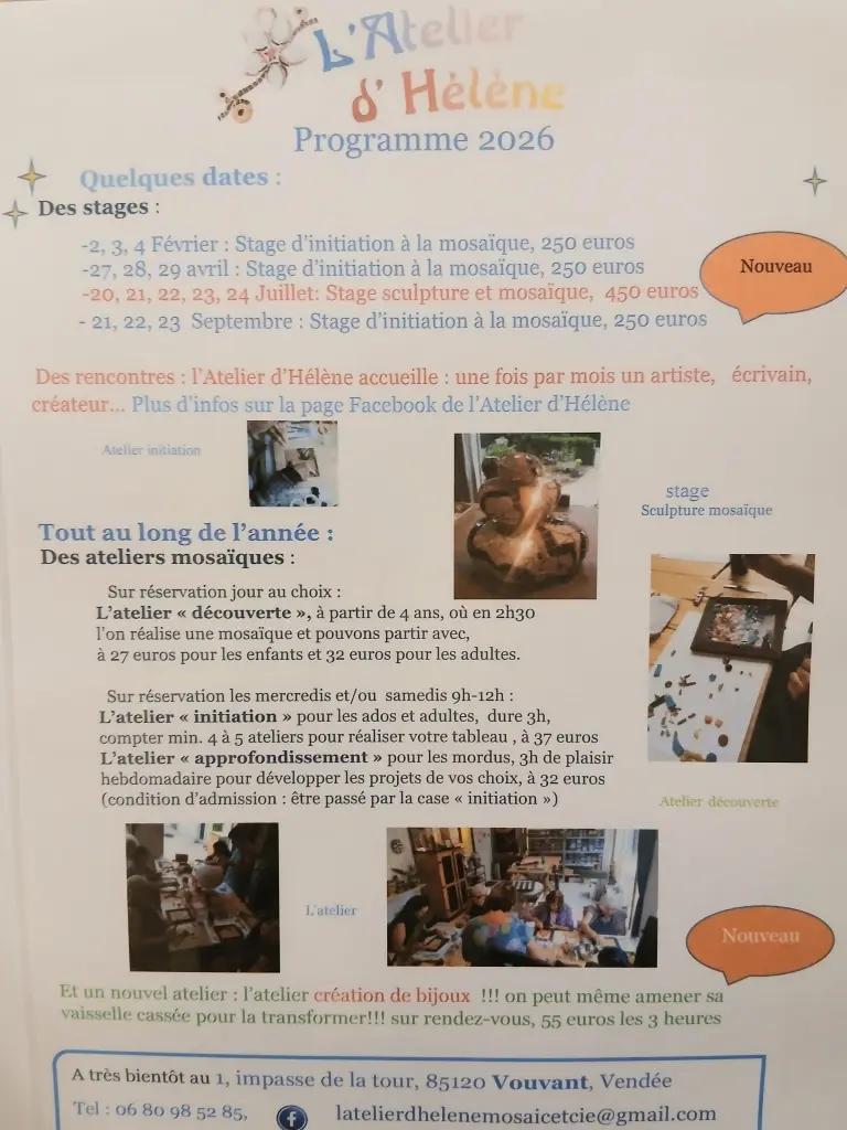 L'Atelier d'Hélène 2026