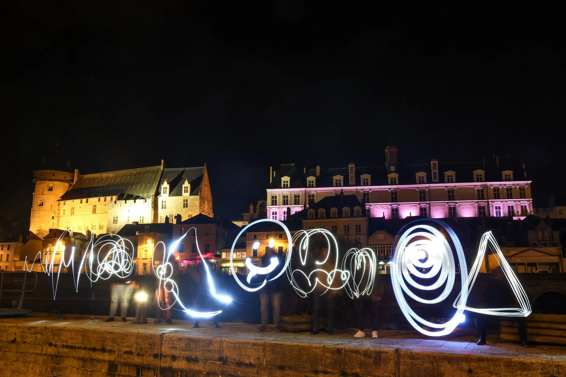 Light painting mardis 28 juillet et 18 août