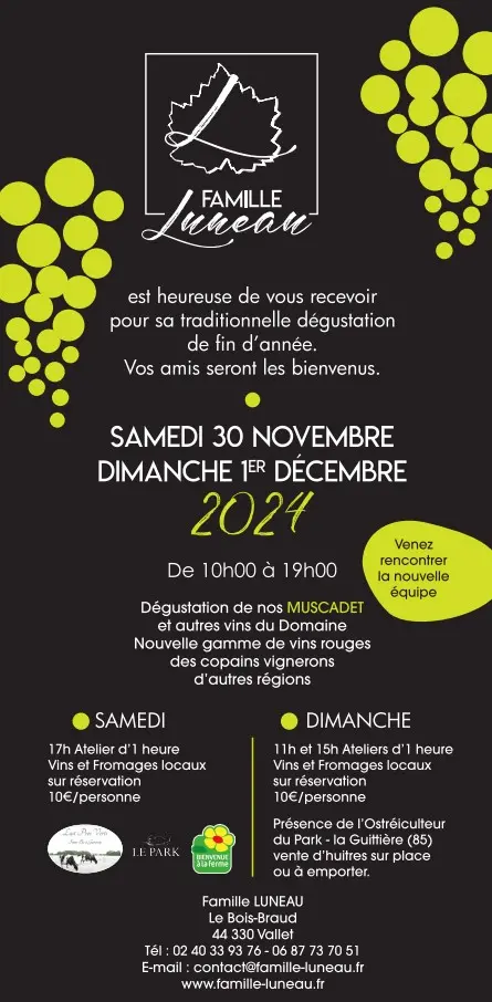 PorteOuverteLuneau_Vallet_2024_levignobledenantes-tourisme.com