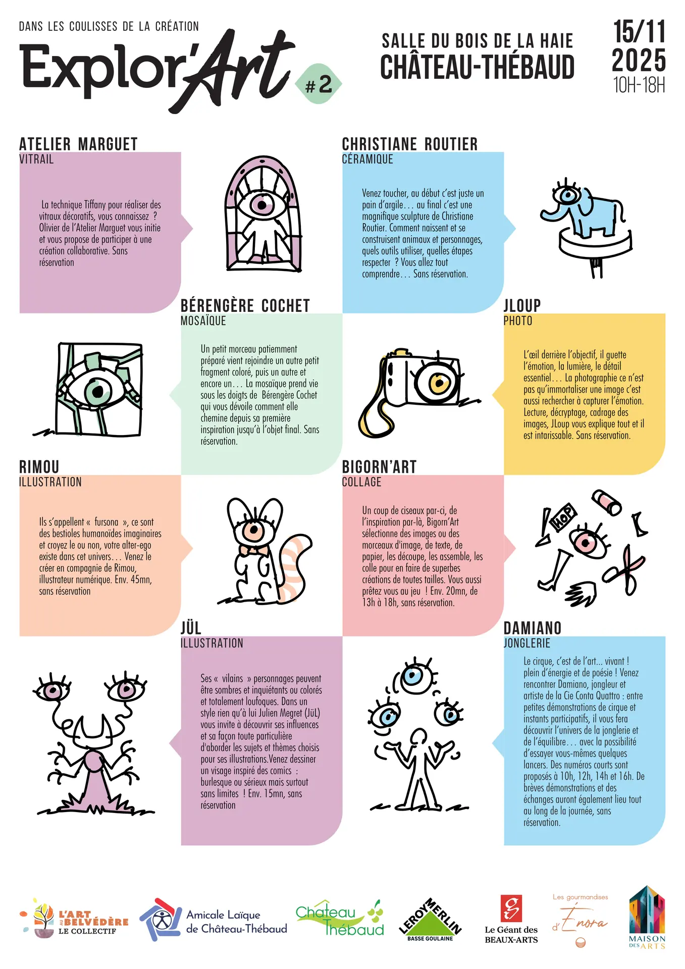 Programme Explor Art 2025