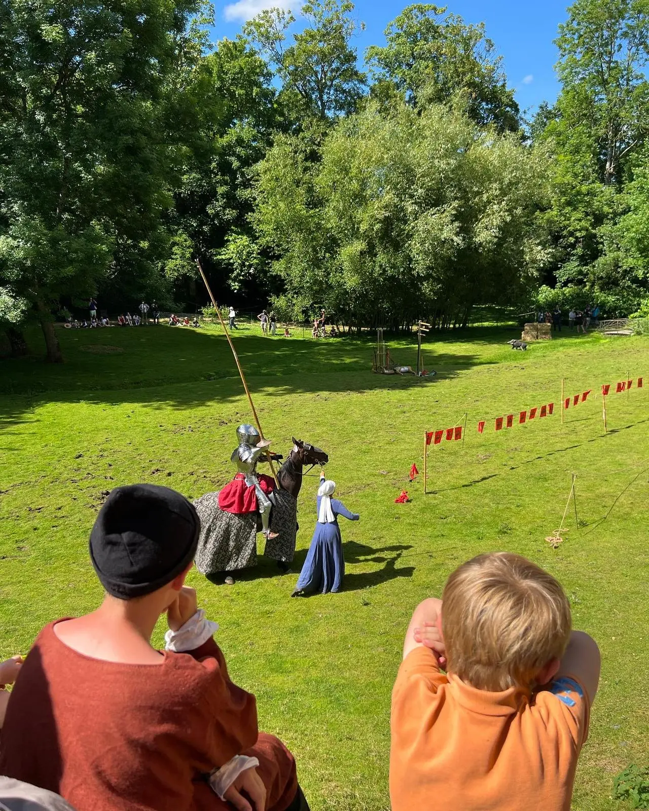 Reconstitution XVème au château de Lassay