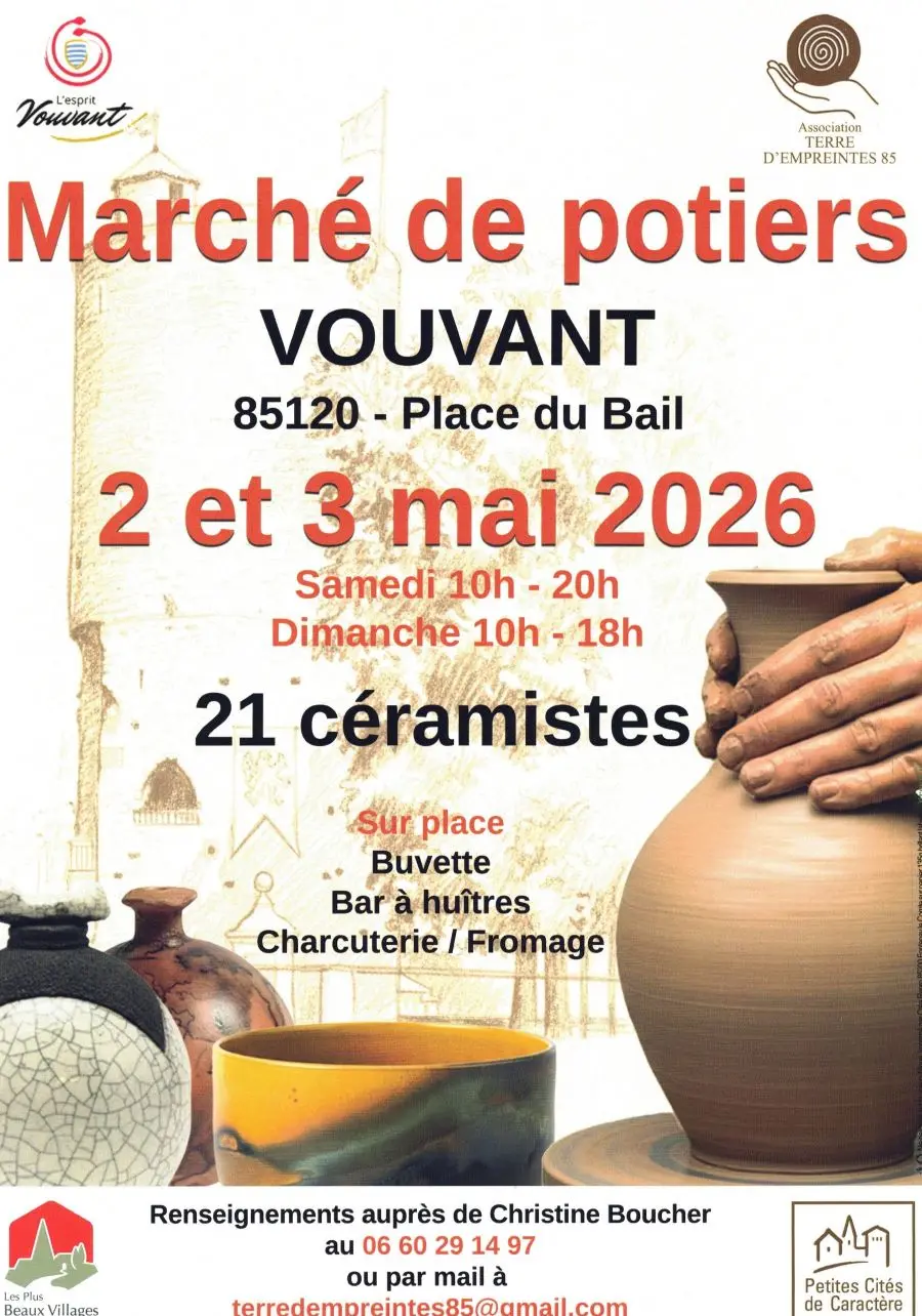 Marché de Potiers - Vouvant - 85