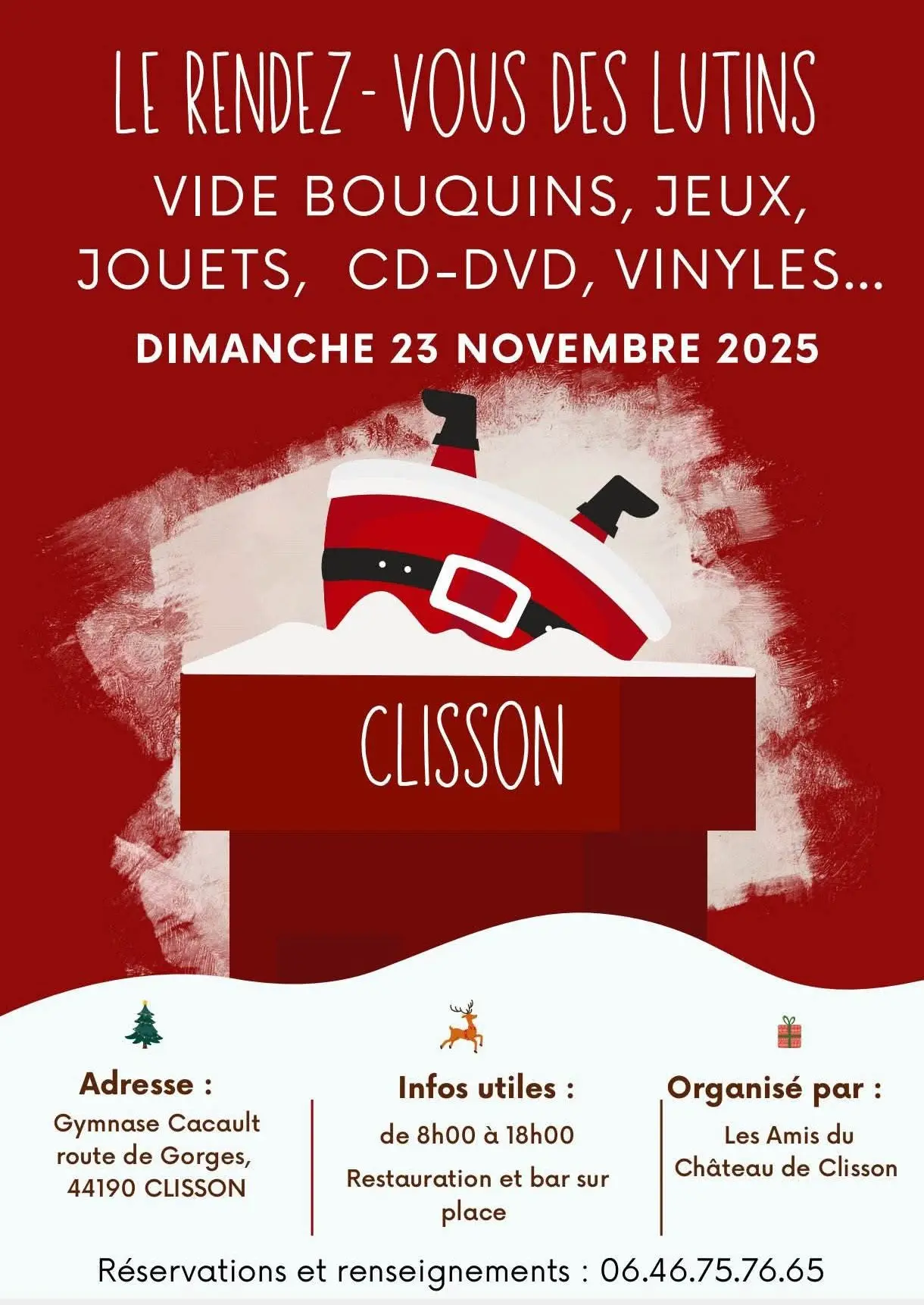 Vide Bouquins Les Amis du Château de Clisson