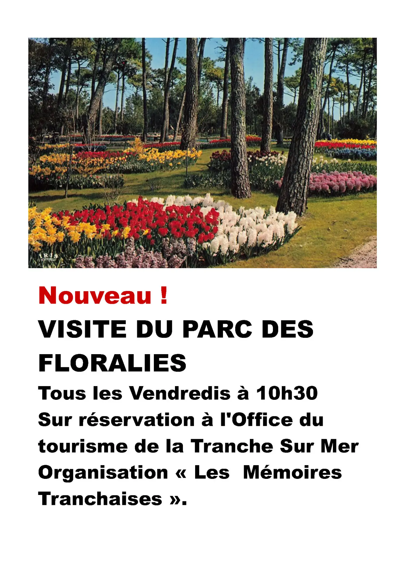 Visite Parc des Floralies