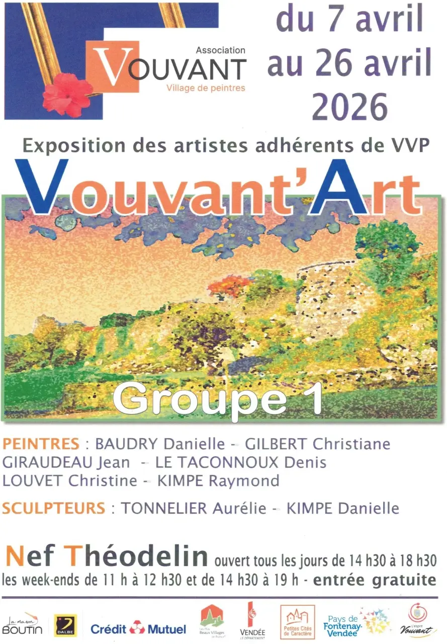 Vouvant'Art avril 2026