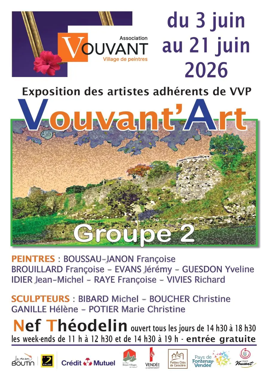 Vouvant art - 3 au 21 juin