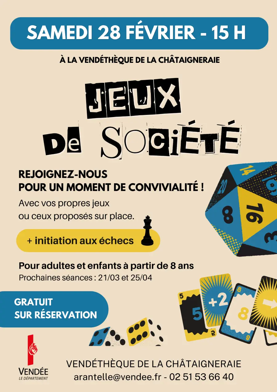 après-midi jeux 28 février - La Châtaigneraie - 85