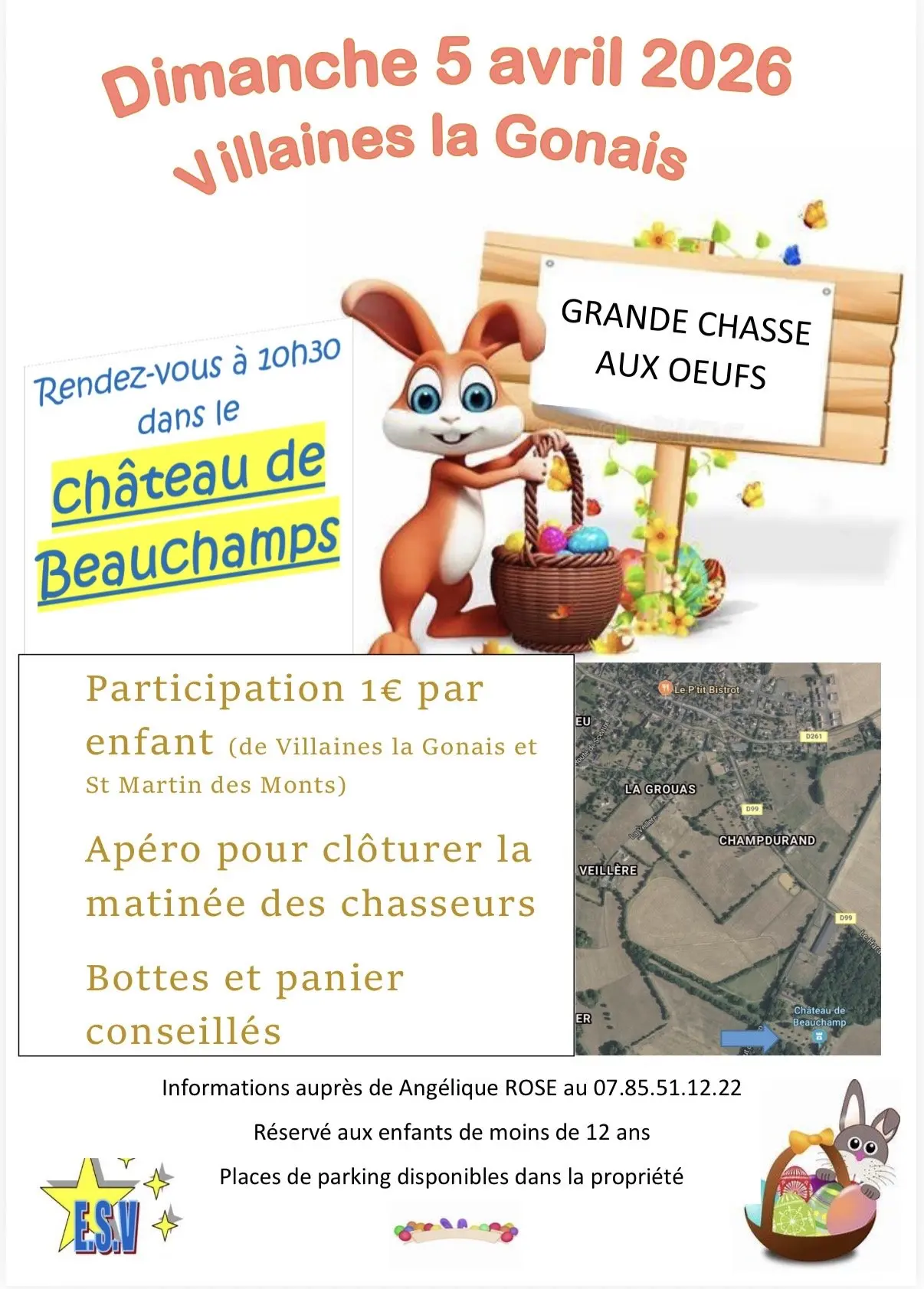chasse aux oeufs villaines