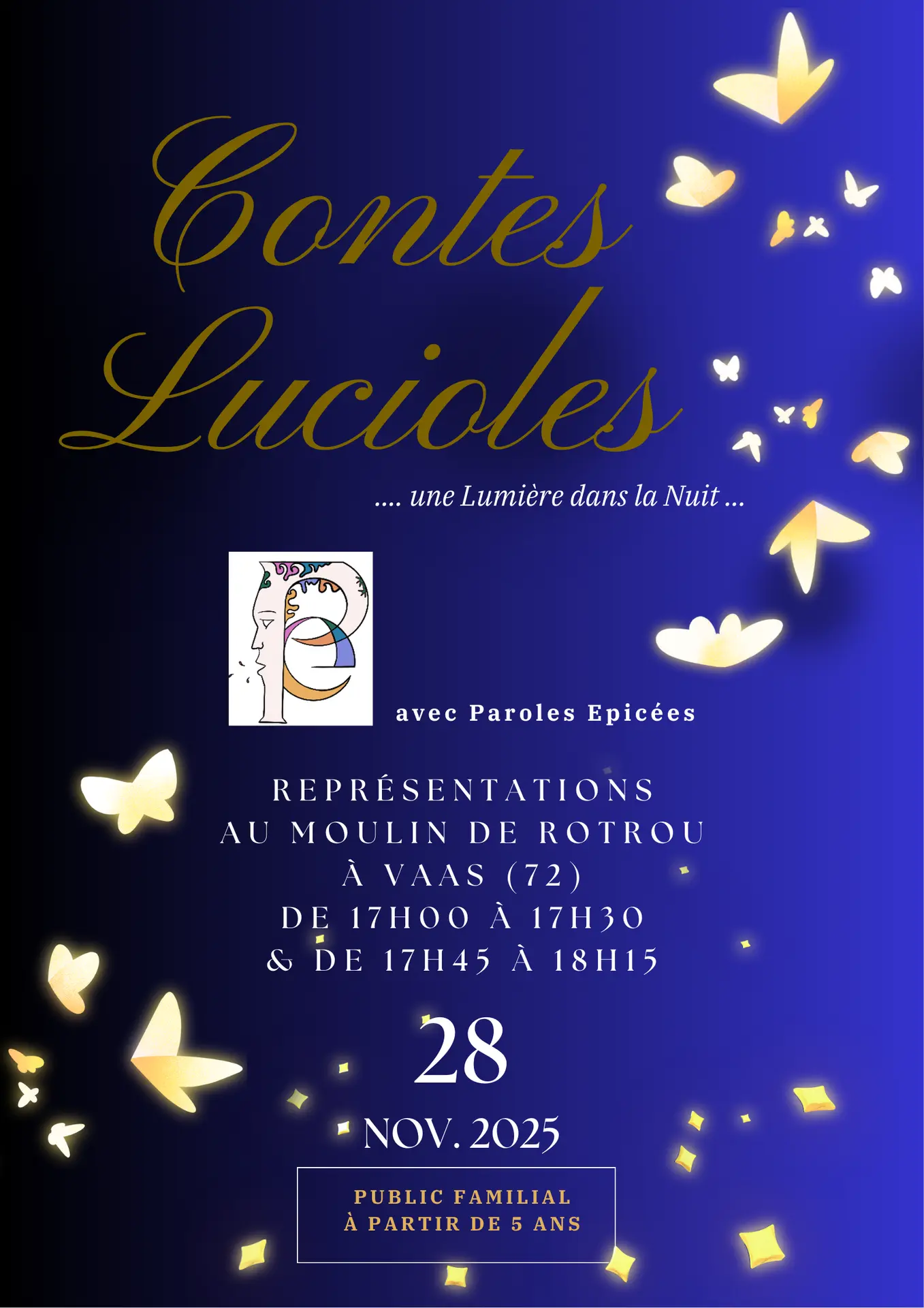 Green And Gold Elegant Christmas At Mall Event Poster - 2