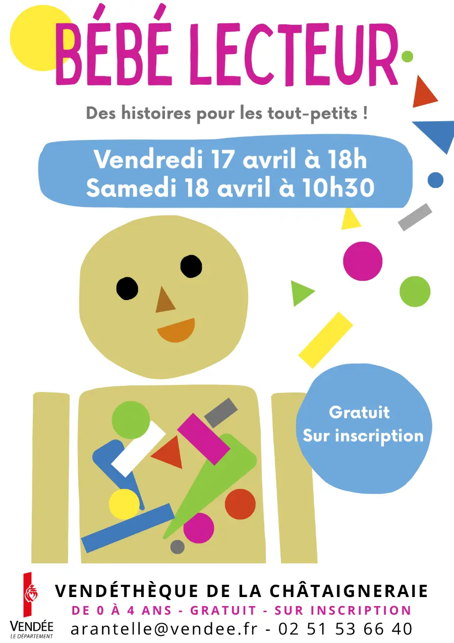 Bébé lecteur - La Châtaigneraie - 85