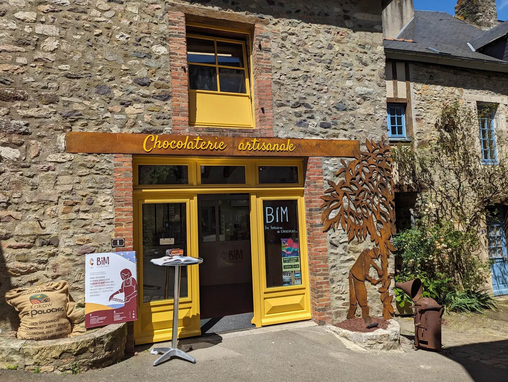 façade chocoalterie artisanale