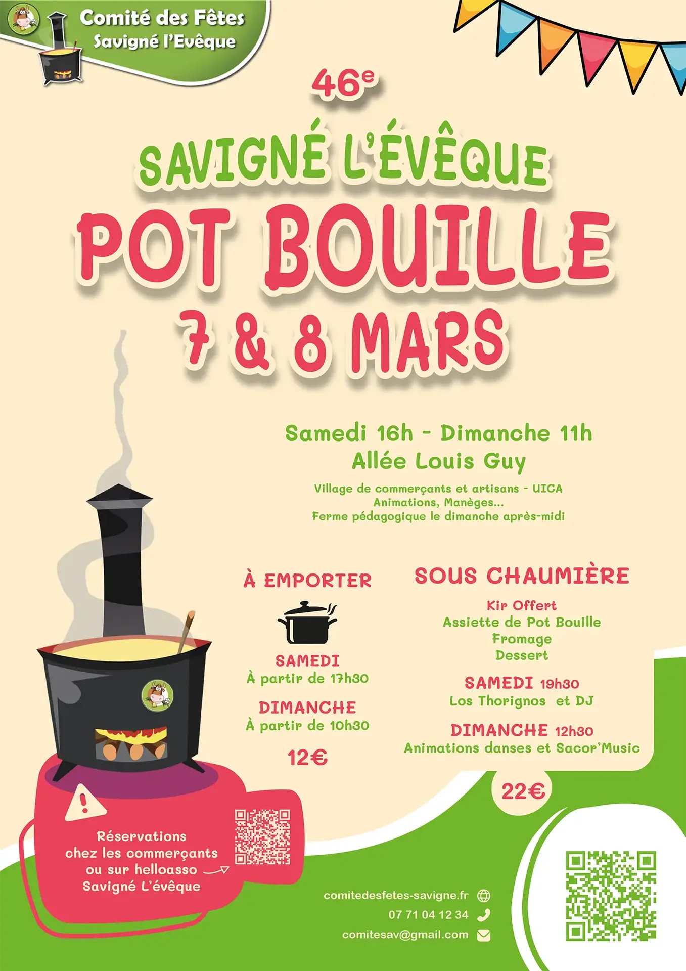 Pot Bouille Savigne L'eveque 2026