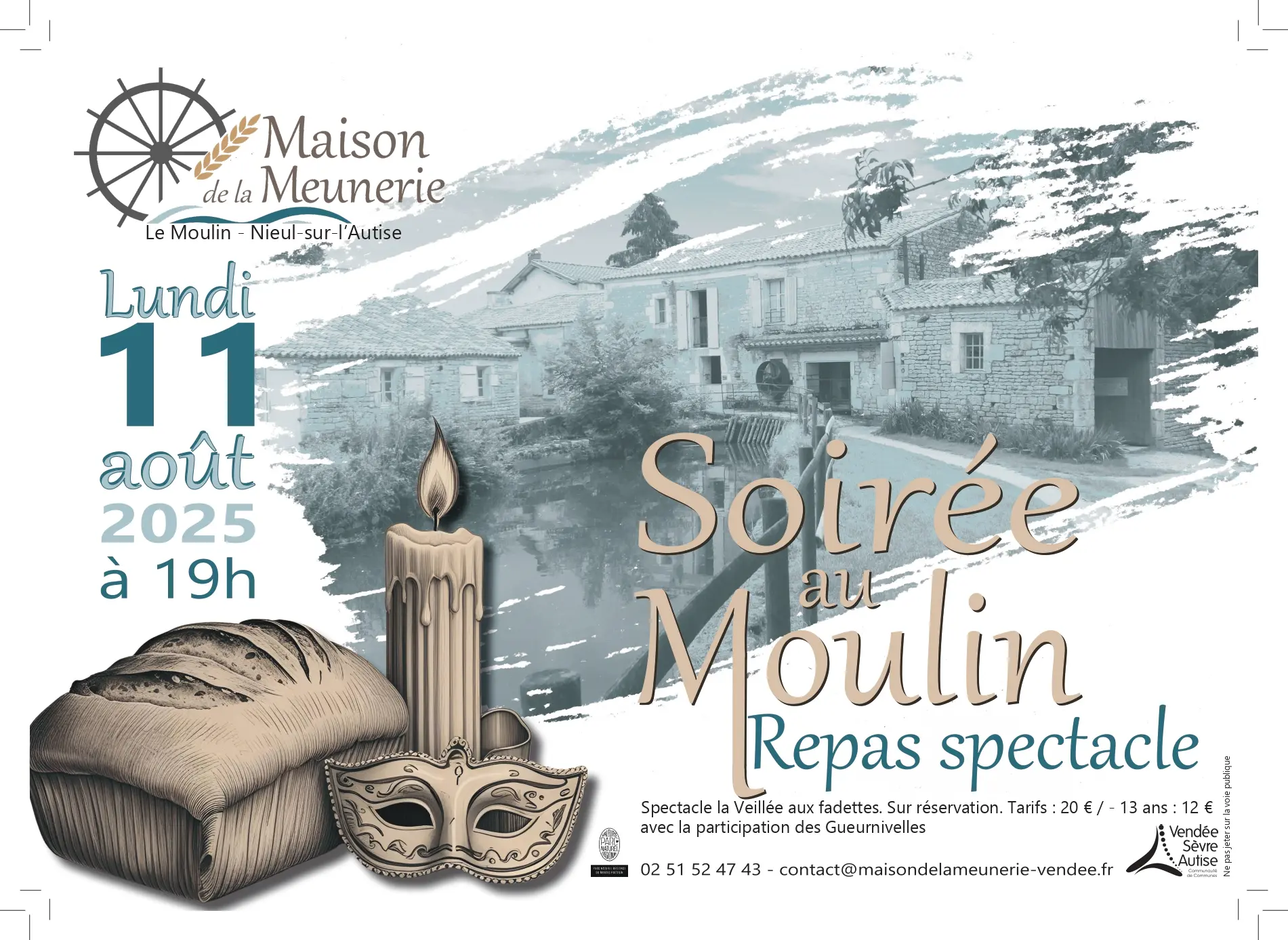 soirée au moulin 2025