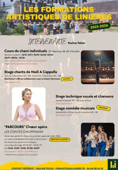 stage formation linières